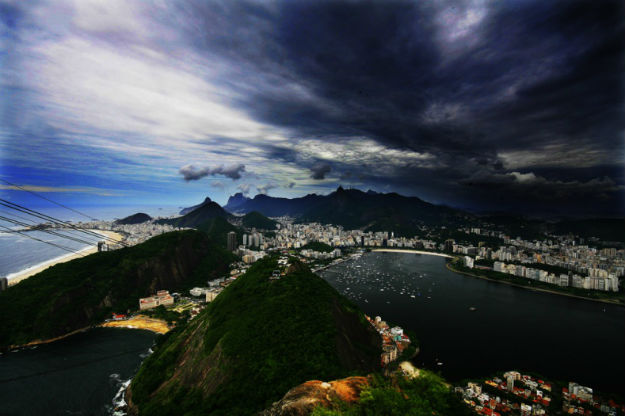 Вид на Рио с горы